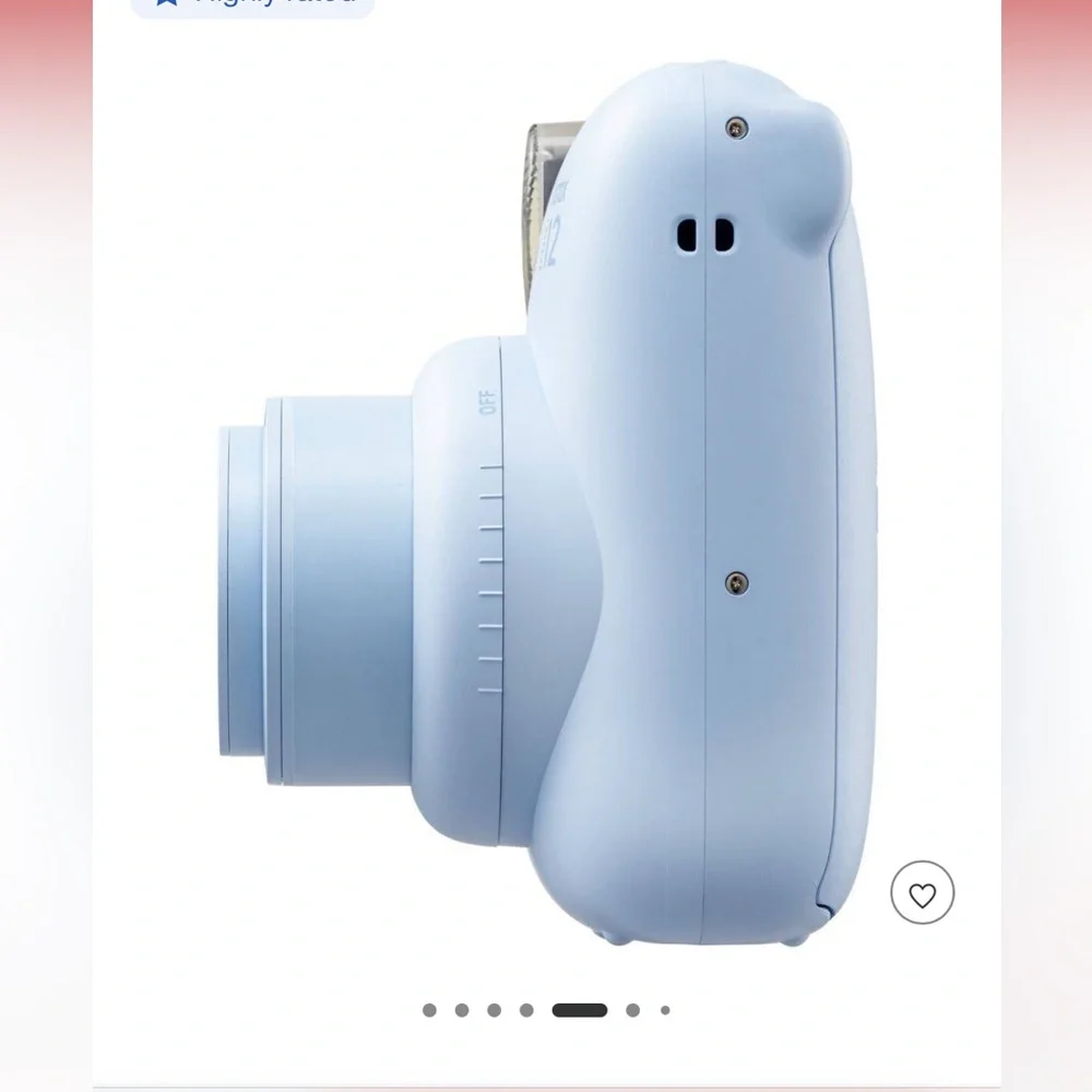 Fujifilm Instax Mini 12 Instant Camera - Light Blue